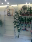 Изготовление стеллажей для магазина цветов